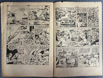 NYOKA THE JUNGLE GIRL #36 (LARRY CLELAND) AUSTRALIAN PRE-DECIMAL COMIC 1952