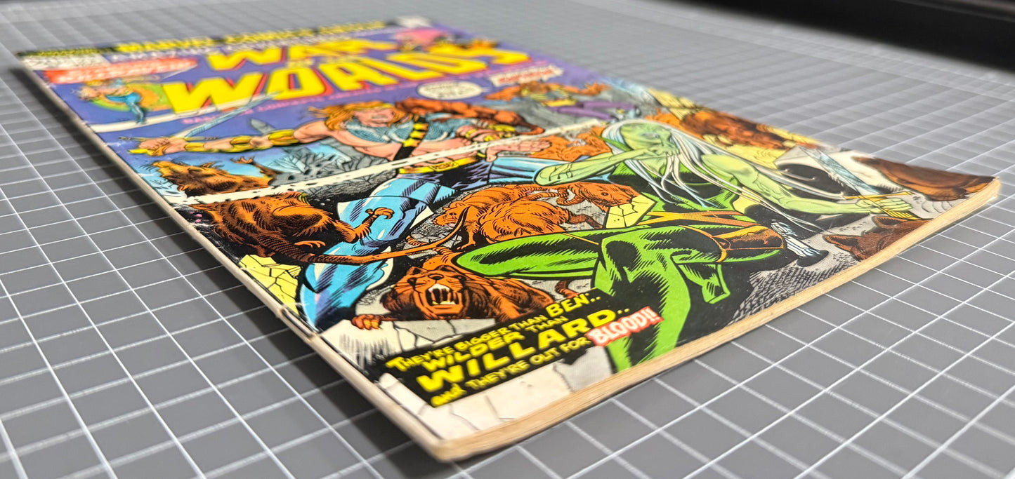 AMAZING ADVENTURES #23 [MARVEL COMICS] *WAR OF THE WORLDS* 1974 VG-