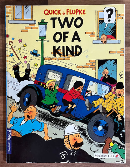 Quick & Flupke: Two of a Kind by Herge, 1st Edition, 1992, Mammoth *RARE*