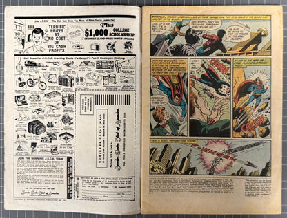 🔑 JUSTICE LEAGUE OF AMERICA #82 [DC COMICS] *NEAL ADAMS COVER* 1970 VG-