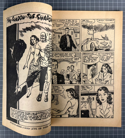 THE SHADOW #102 [TRICHO] AUSTRALIAN PRE-DECIMAL COMIC 1963