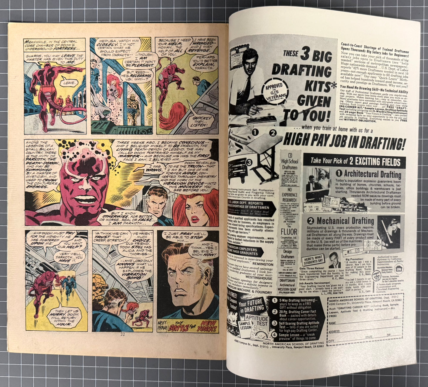 FANTASTIC FOUR #143 [MARVEL COMICS] 1974 FN/VF