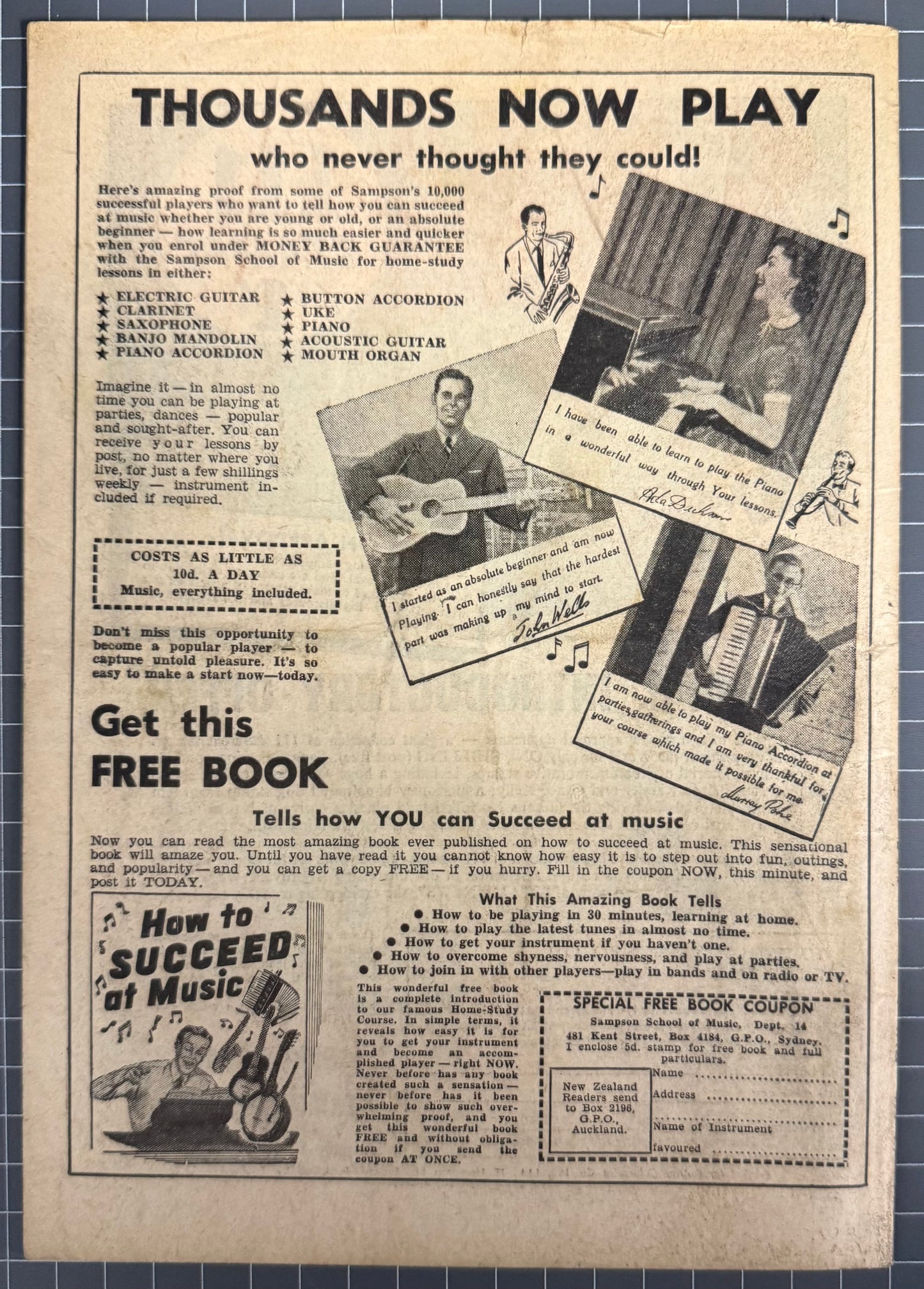 THE SHADOW #100 [TRICHO] AUSTRALIAN PRE-DECIMAL COMIC 1962