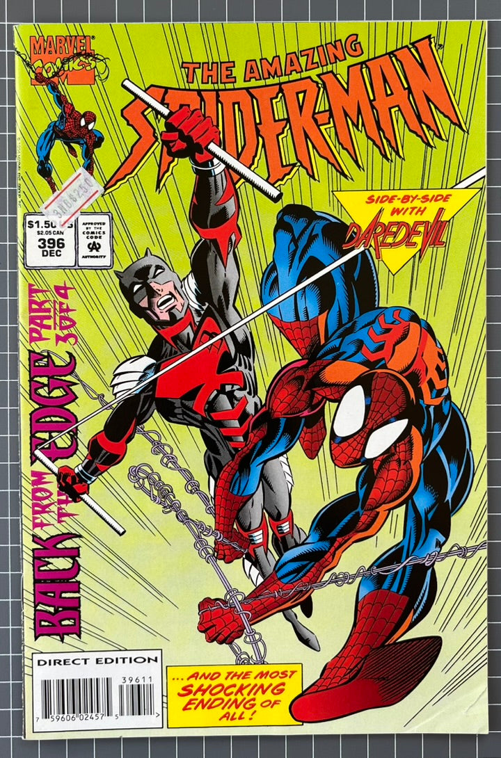 THE AMAZING SPIDER-MAN #396 [MARVEL COMICS] DIRECT 1994 FN+