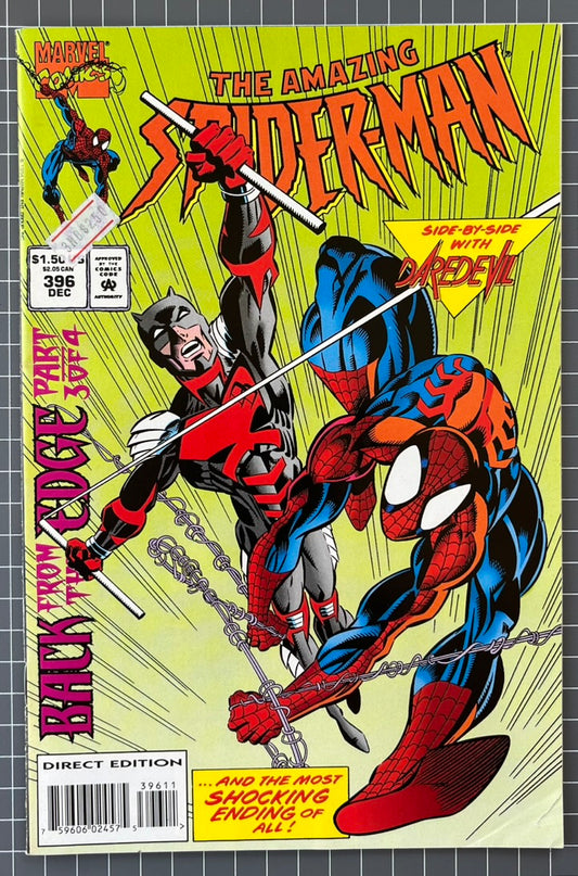 THE AMAZING SPIDER-MAN #396 [MARVEL COMICS] DIRECT 1994 FN+