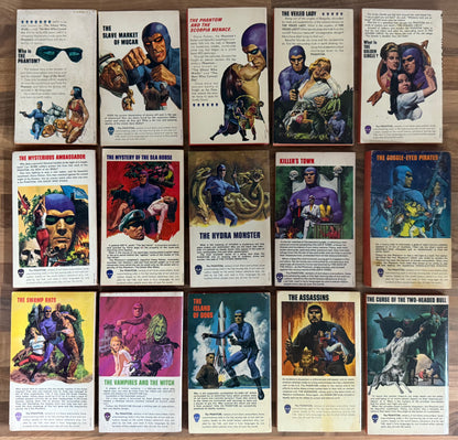 THE STORY OF THE PHANTOM BY LEE FALK #1-15 COMPLETE AVON PAPERBACK SET 1972-75