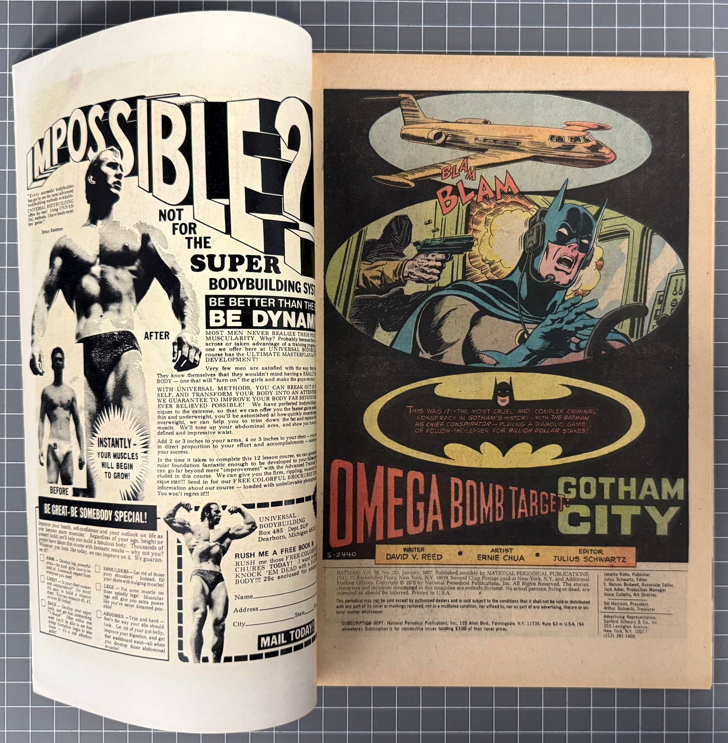 BATMAN #283 [DC COMICS] 1977 FN/VF