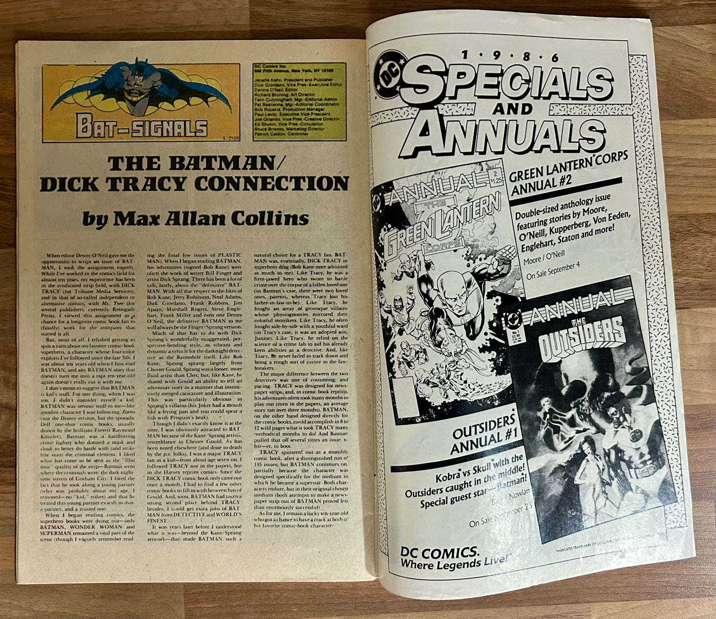 BATMAN #402 [DC COMICS] NEWSSTAND 1986 FN+