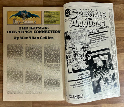 BATMAN #402 [DC COMICS] NEWSSTAND 1986 FN+