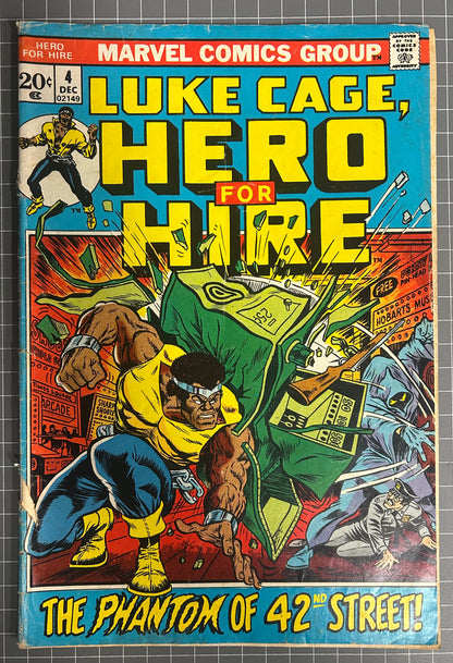 HERO FOR HIRE #4 [MARVEL COMICS] DIRECT 1972