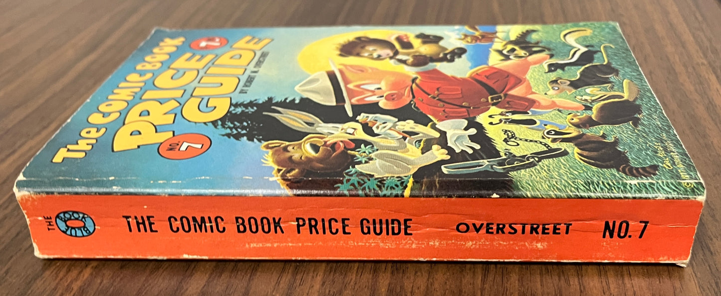 7 Comic Book Price Guides Overstreet 7 8 11 15 24 Grading 1st; 1982 Comic/Sc-Fi