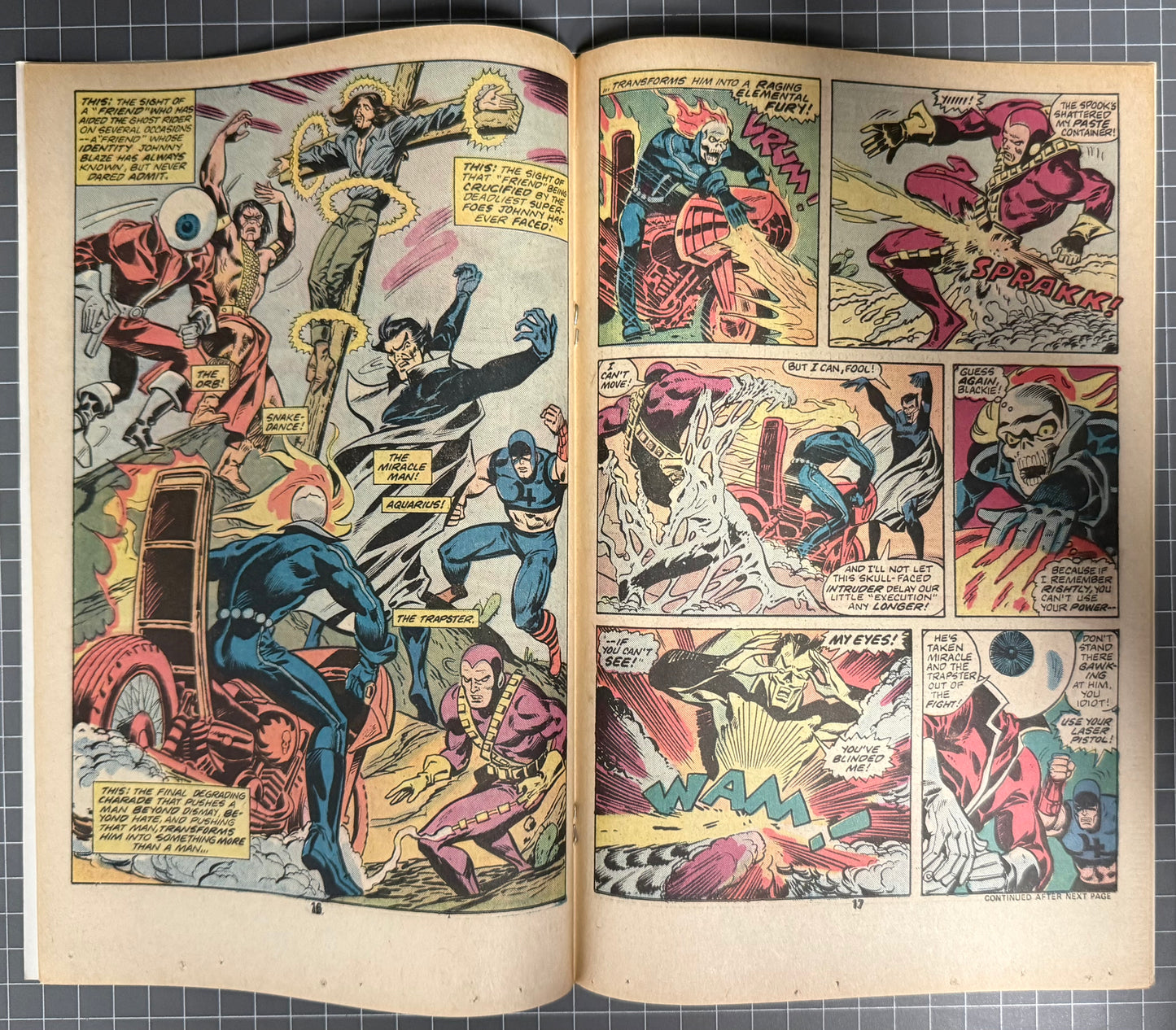 GHOST RIDER #18 [MARVEL COMICS] NEWSSTAND 1976 VF