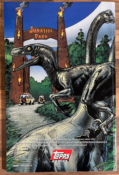 JURASSIC PARK Movie Adaptation  #0 TOPPS TPB Walt Simonson Gil Kane George Perez