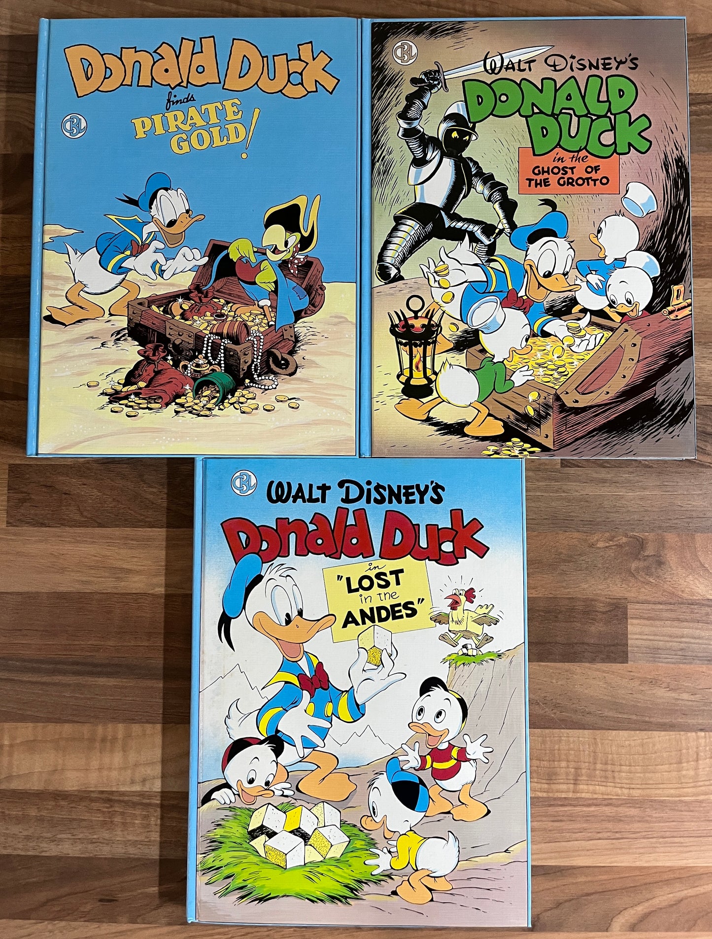 Carl Barks Library of Walt Disney's Donald Duck and the Mummy's Ring 3 Vol. HC Box Set