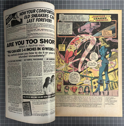 JUSTICE LEAGUE OF AMERICA #189 [DC COMICS] NEWSSTAND 1981 VF