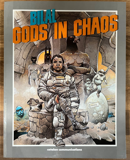 GODS IN CHAOS (Vol. 1 The Nikopol Trilogy) by Enki Bilal 1987 First Print, Catalan Communications