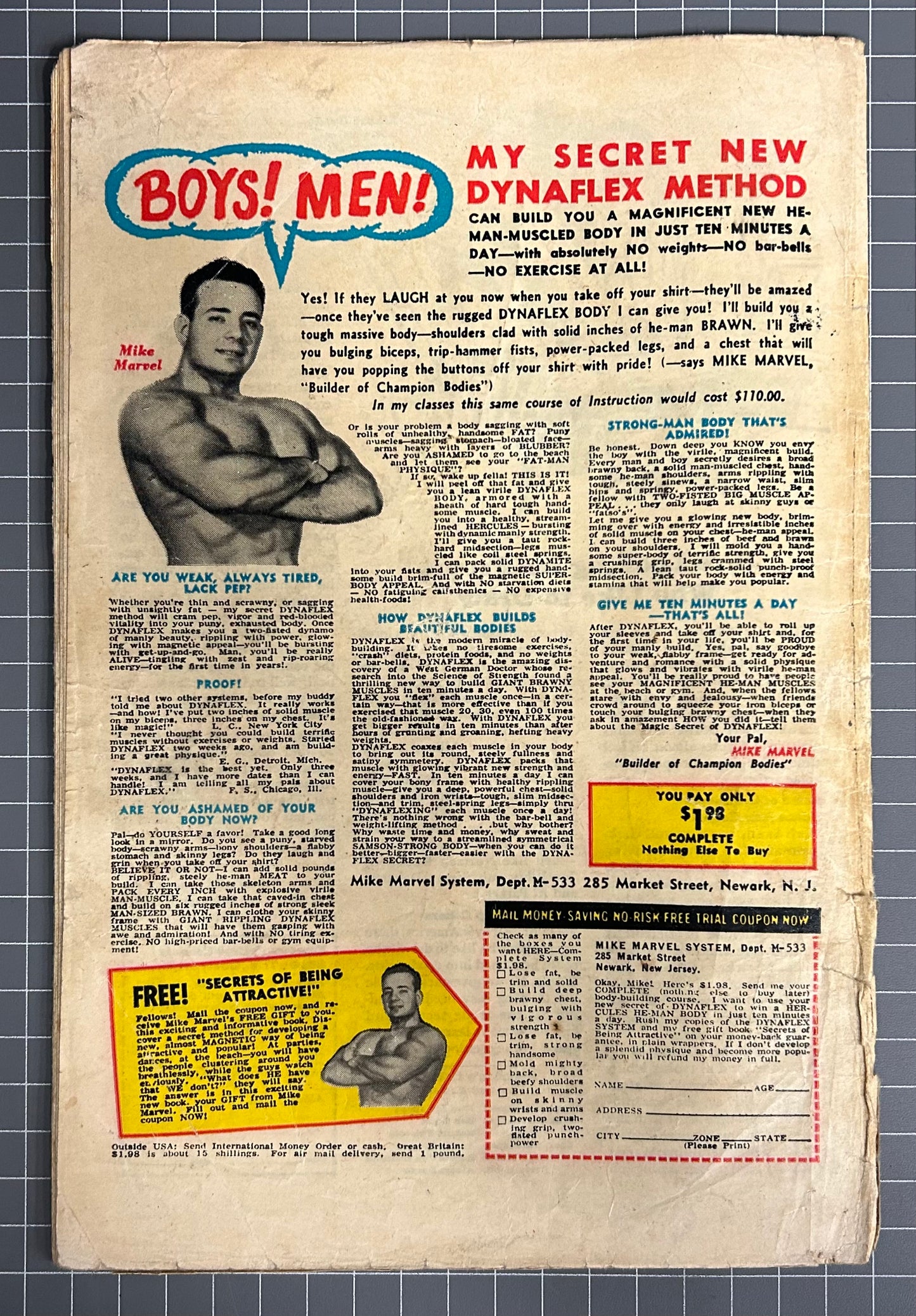 🔑 DAREVDEVIL #12 [MARVEL COMICS] DIRECT *DAREDEVIL MEETS KA-ZAR* 1966 GD+
