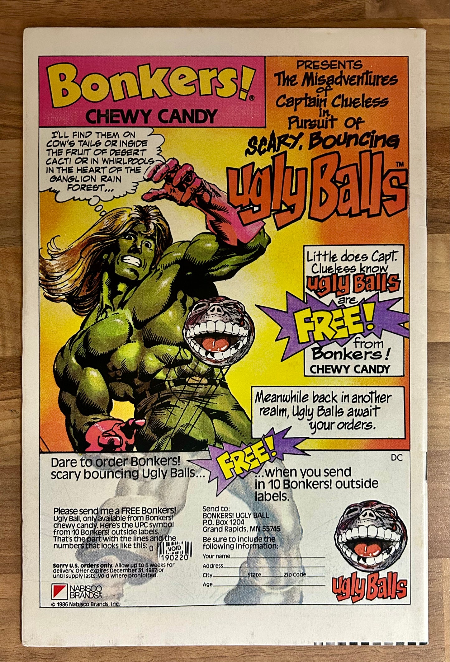 BATMAN #407 [DC COMICS] DIRECT 1987