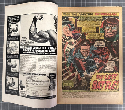THE AMAZING SPIDER-MAN #115 [MARVEL COMICS] *JOHN ROMITA* 1972 FN+