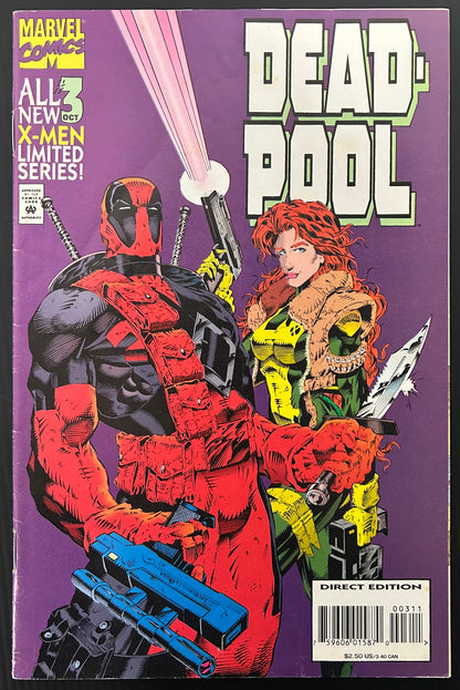 DEADPOOL #3 [MARVEL COMICS] DIRECT 1994 VF/NM