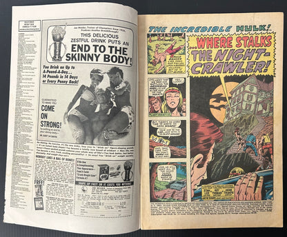 THE INCREDIBLE HULK #126 [MARVEL COMICS] DIRECT 1970