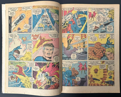 🔑 FANTASTIC FOUR #120 [MARVEL COMICS] DIRECT *AIR-WALKER DEBUT* 1972