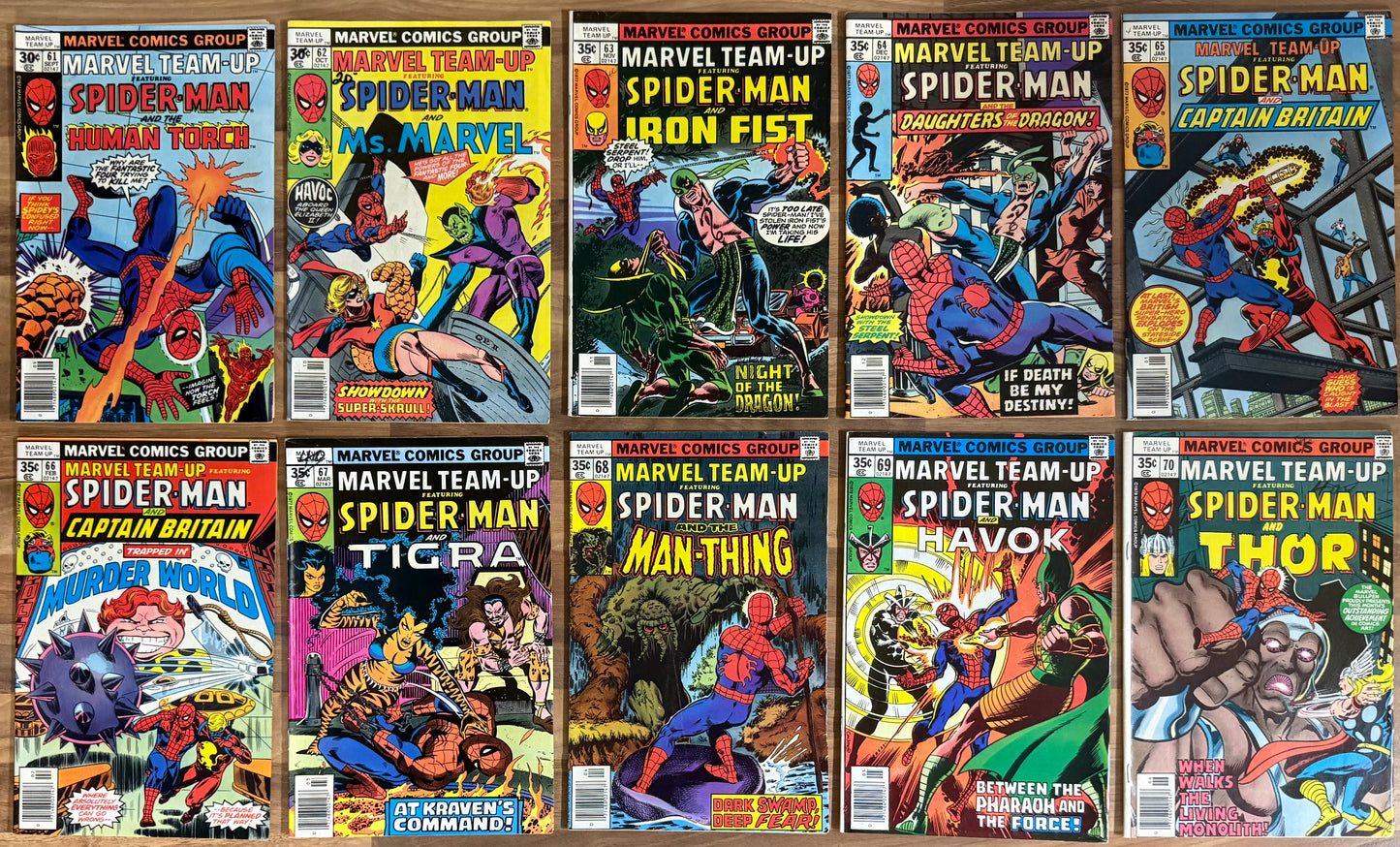 🔑 MARVEL TEAM-UP #1-150 + ANNUALS #1-7 COMPLETE SERIES 1972