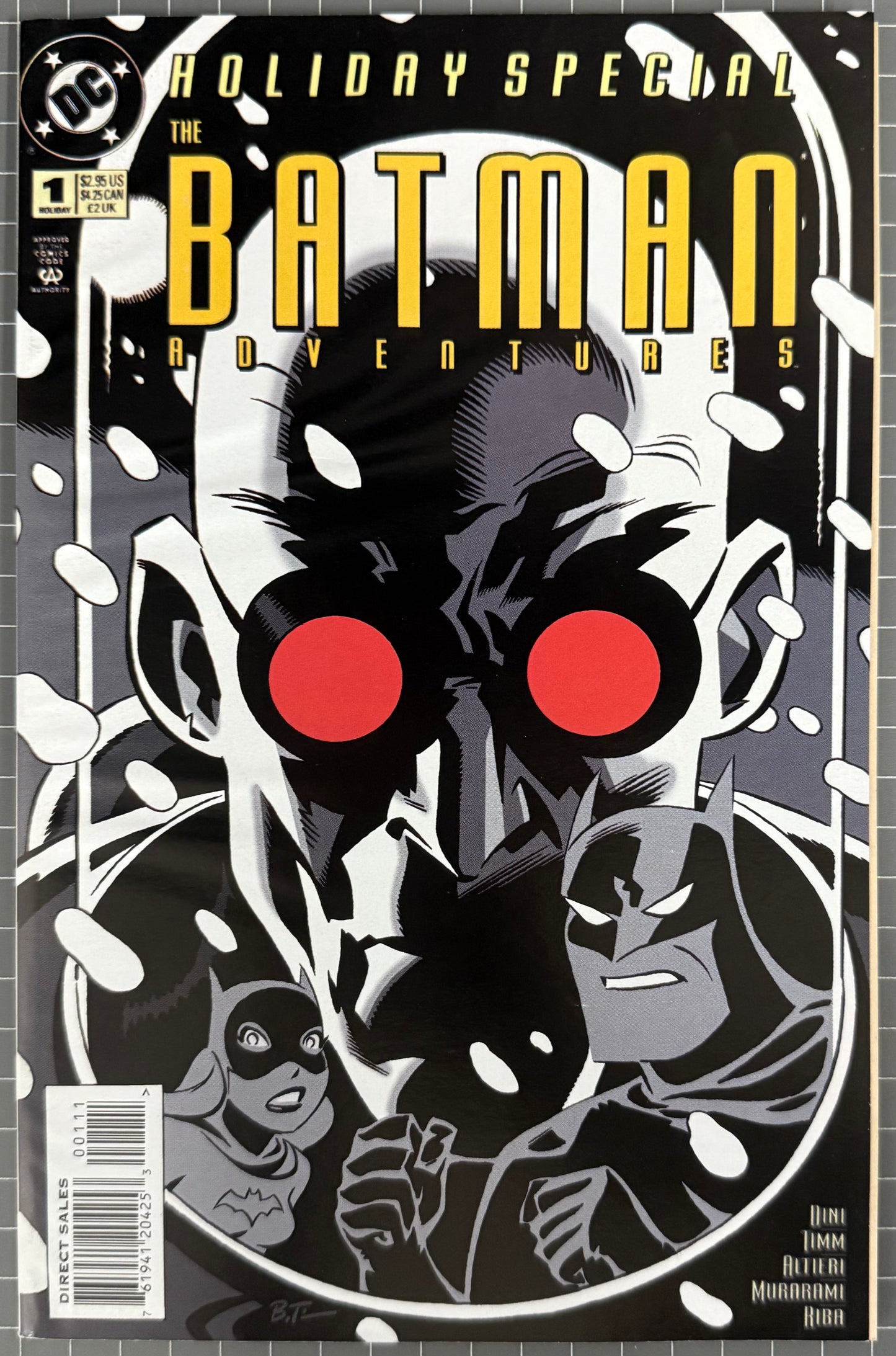 🔑 THE BATMAN ADVENTURES HOLIDAY SPECIAL #1 [DC] *HARLEY QUINN* COMIC 1995