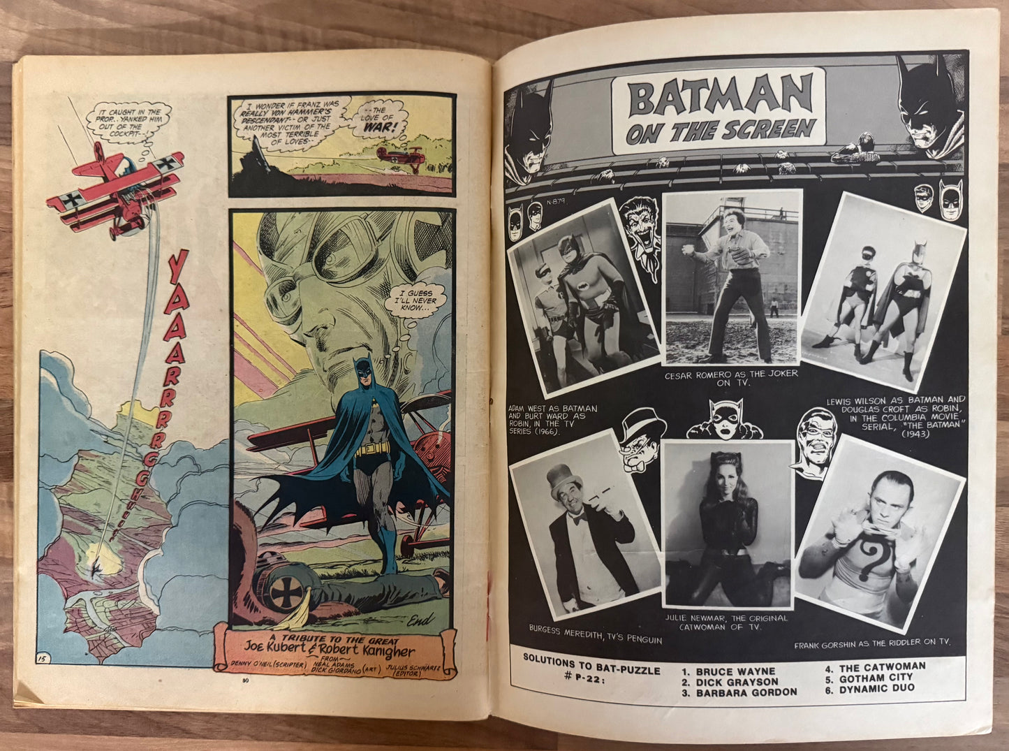 🔑 LIMITED COLLECTOR'S EDITION #C-25: BATMAN [DC] TREASURY COMIC 1974 VG+