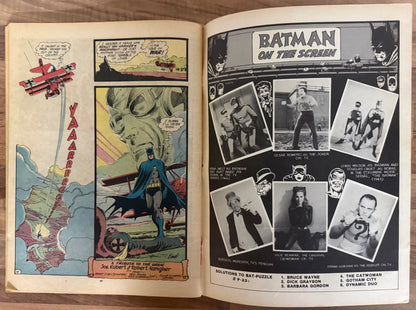 🔑 LIMITED COLLECTOR'S EDITION #C-25: BATMAN [DC] TREASURY COMIC 1974 VG+