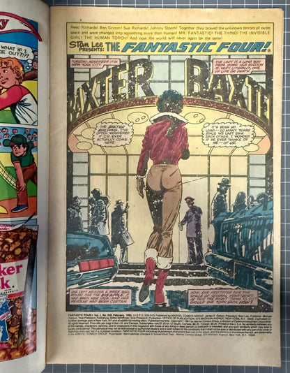 🔑 FANTASTIC FOUR #239 [MARVEL COMICS] *AUNT PETUNIA DEBUT* 1982 VG