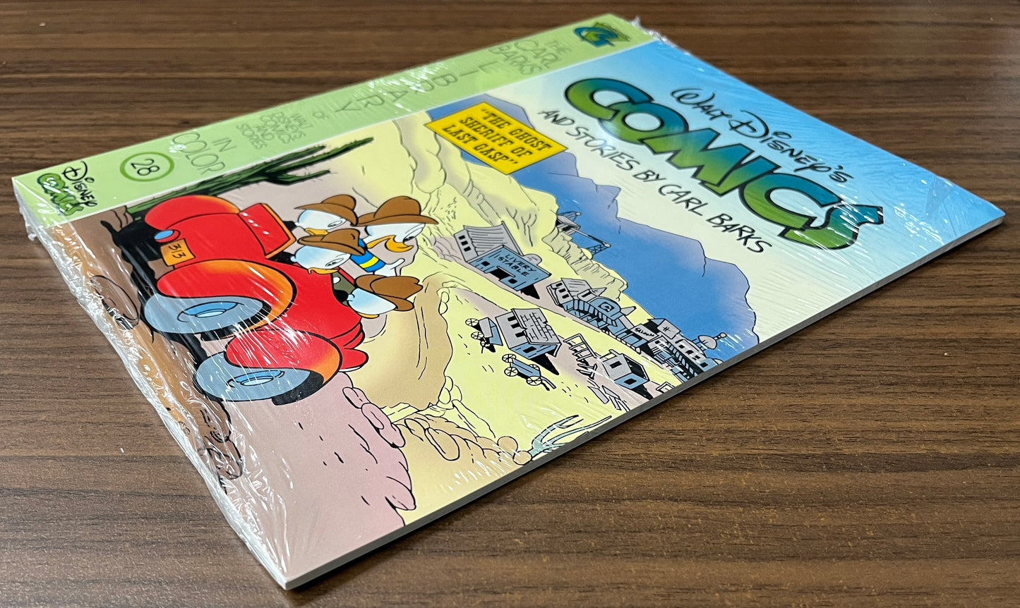 The Carl Barks Library of Walt Disney's Comics and Stories in Color #28 + Trading Card NEW