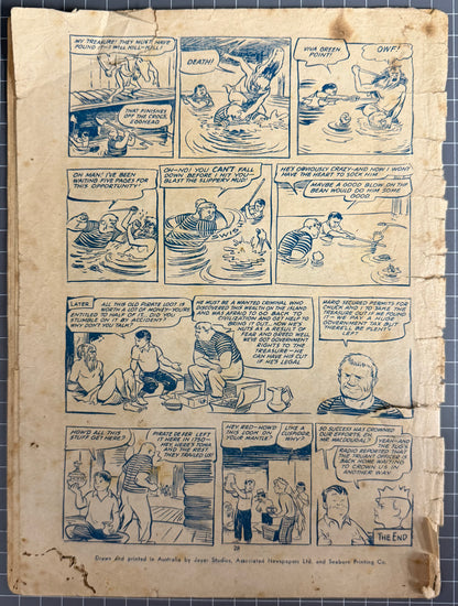 M-G-M CARTOONS PRESENTS OUR GANG IN MYSTERY TREASURE #6 (ROSNOCK) COMIC 1950