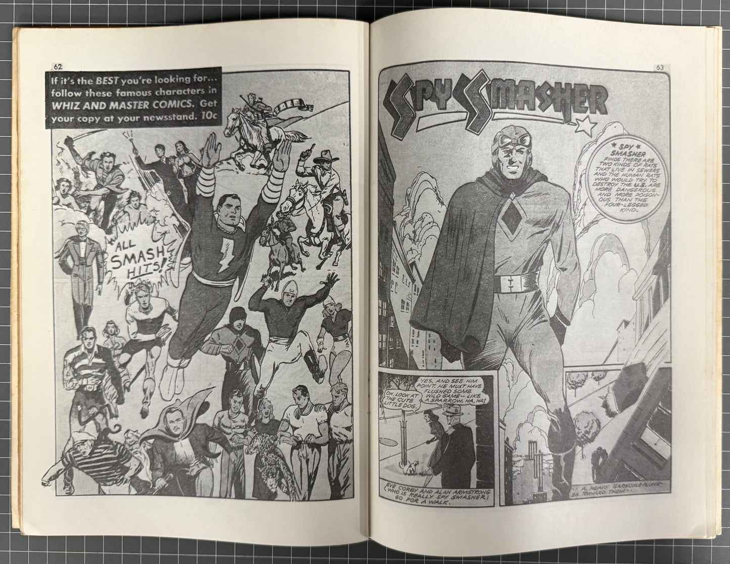 🔑 FLASHBACK #25: AMERICA'S GREATEST COMICS #1 [DYNAPUBS - FAWCETT] 1975 VG/FN