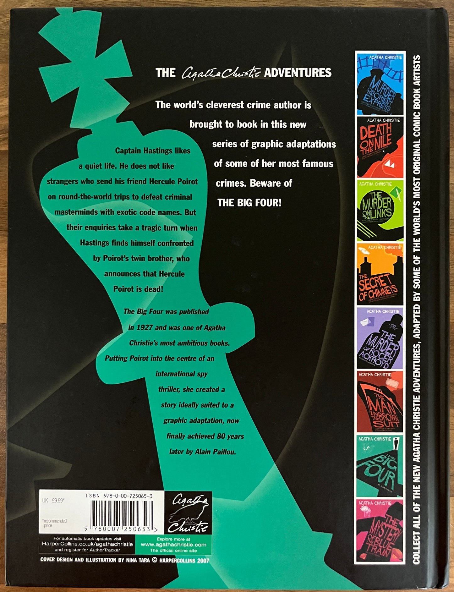 Agatha Christie: The Big Four, Graphic Novel Adapted by Alain Paillou Hardcover