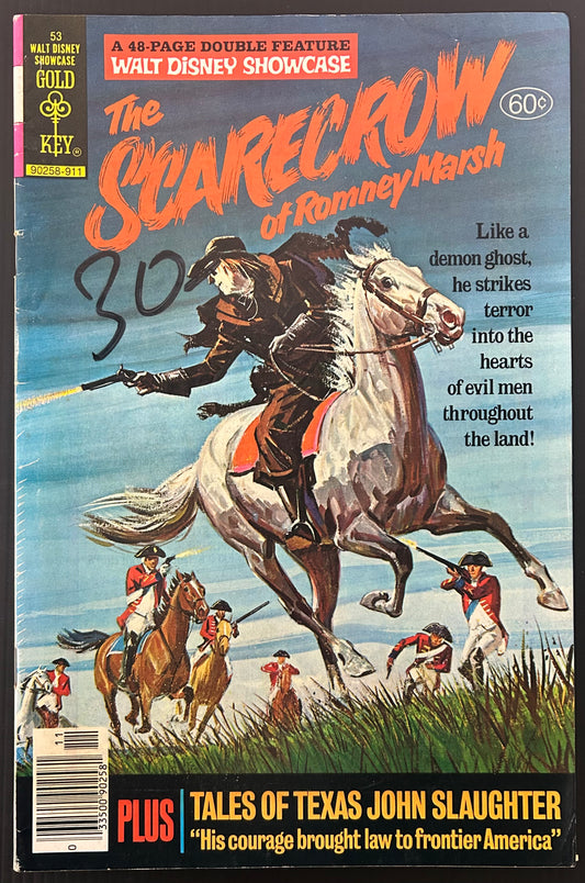 🔑 THE SCARECROW OF ROMNEY MARSH #1 [GOLD KEY COMICS] NEWSSTAND 1964 FN-