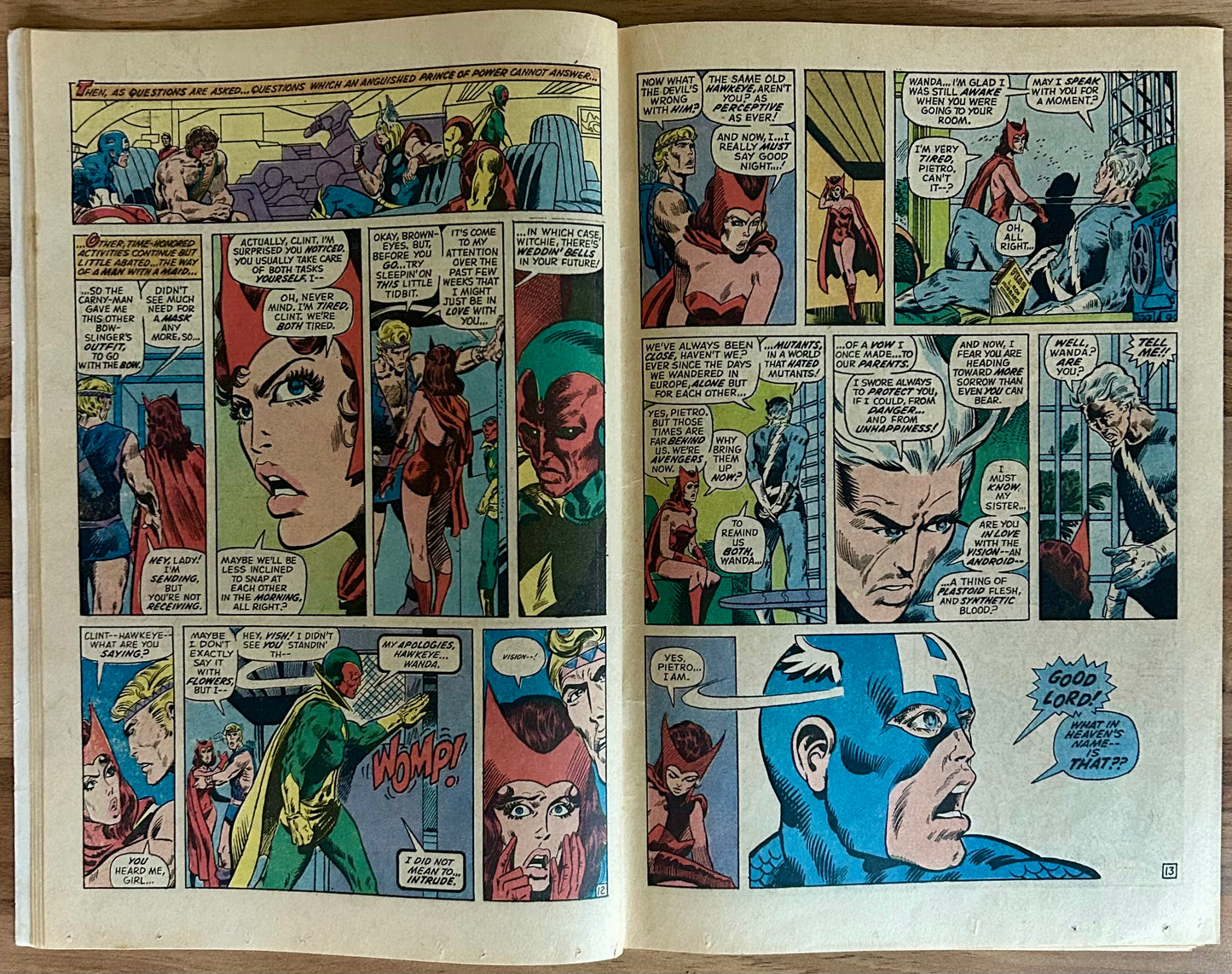 THE AVENGERS #99 [MARVEL COMICS] 1972 GD