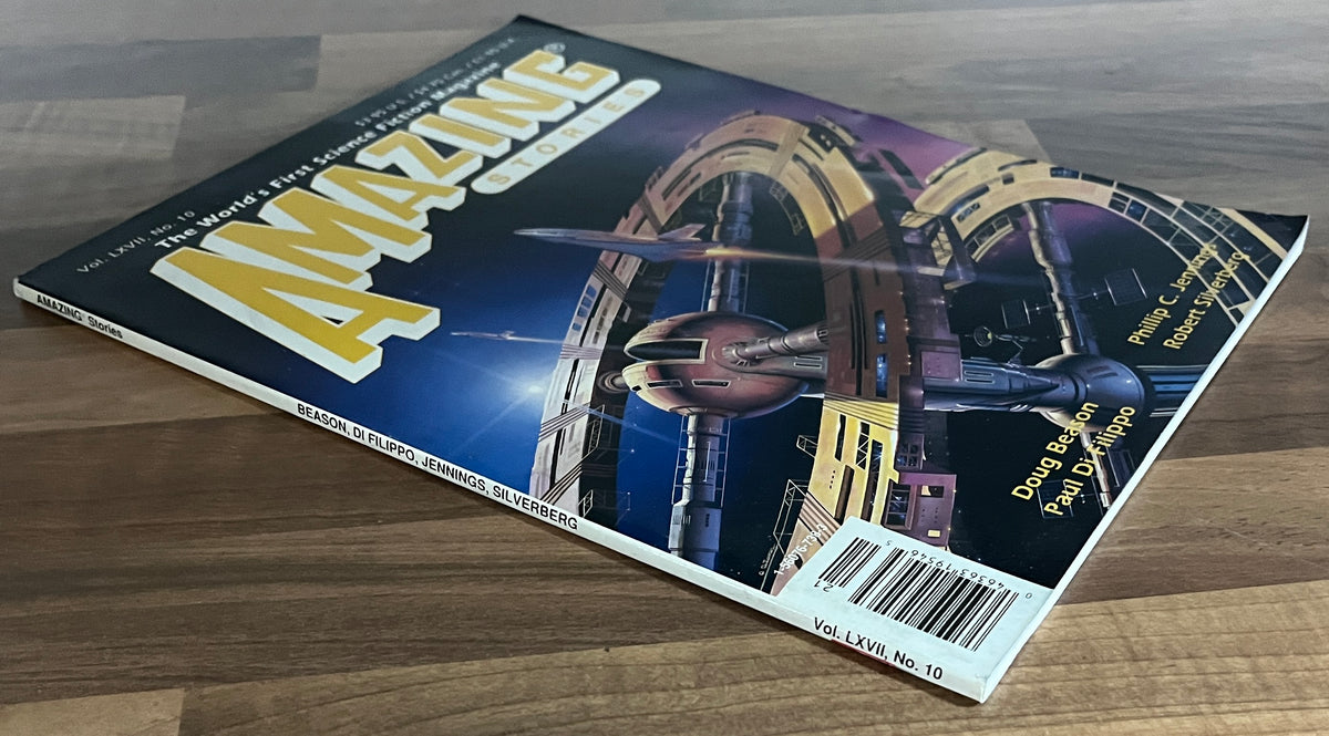 AMAZING STORIES MAGAZINE VOL LXVII 1992-1993 ISSUES 8 10 11 12 LOT UNREAD VG+