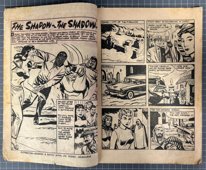 THE SHADOW #50 [FREW PUBLICATIONS] AUSTRALIAN PRE-DECIMAL COMIC 1958