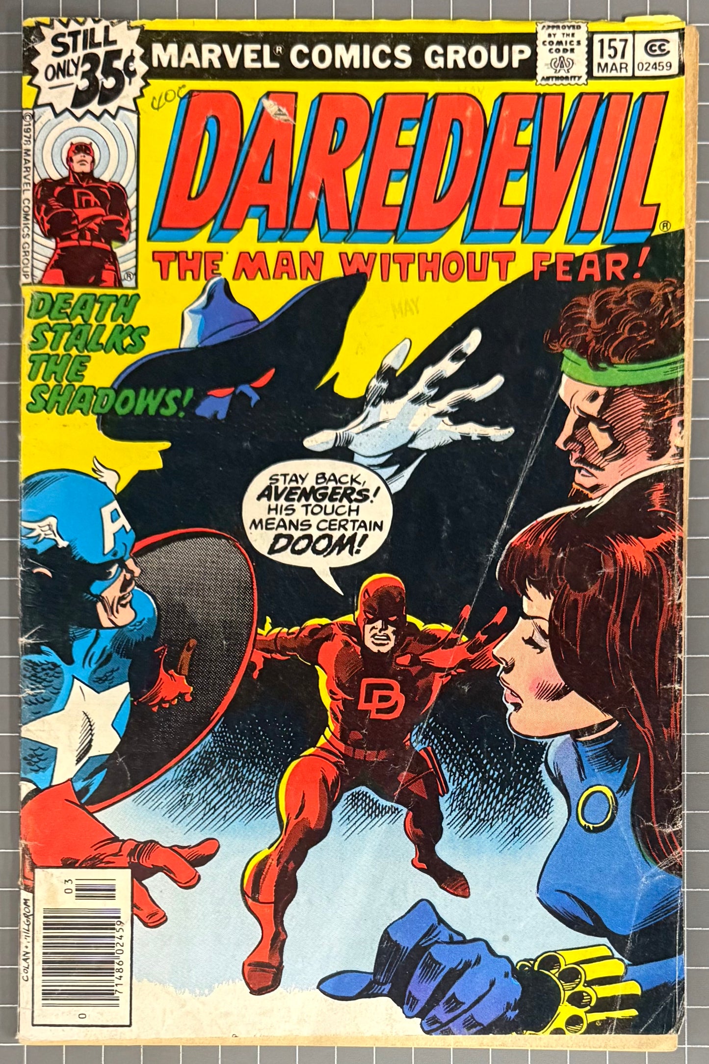 DAREDEVIL #157 [MARVEL COMICS] NEWSSTAND 1979 GD/G
