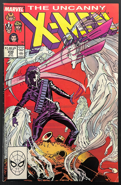 UNCANNY X-MEN #230 [MARVEL COMICS] DIRECT 1988 VG/FN