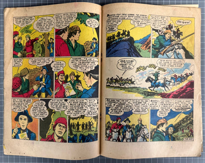 DAVY CROCKETT AND THE FRONTIER FIGHTERS #12 [COLOUR COMICS] AUSTRALIAN 1956