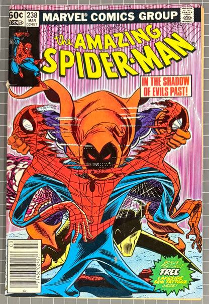 🔑 THE AMAZING SPIDER-MAN #238 [MARVEL COMICS] *1ST APP. HOBGOBLIN* 1983 VG+