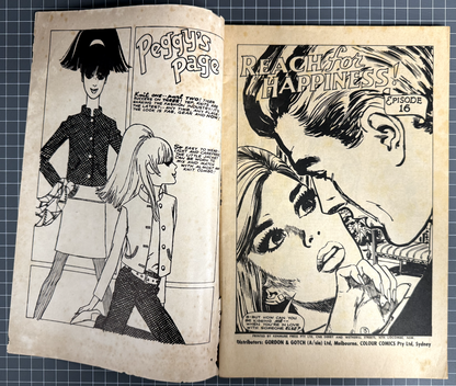 MAGIC MOMENT ROMANCES #66 COLOUR COMICS AUSTRALIAN 1968