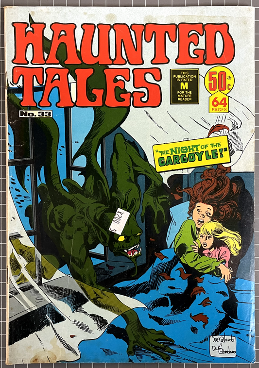 HAUNTED TALES #33 [MURRAY PUBLISHING] AUSTRALIAN HORROR COMIC 1978