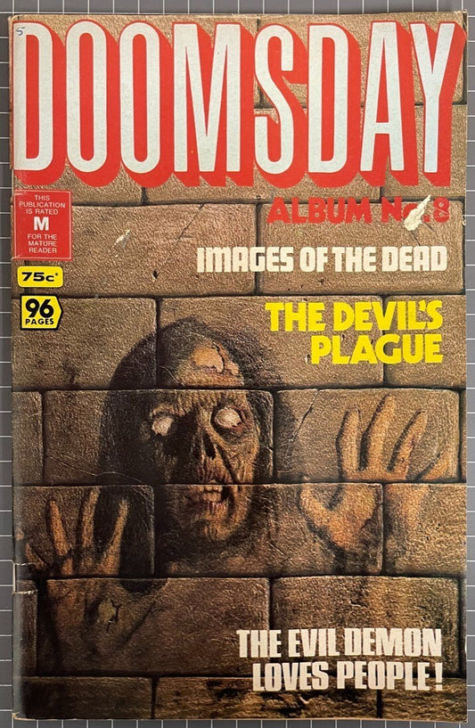 DOOMSDAY ALBUM #8 [MURRAY PUBLISHING] 96 PAGES AUSTRALIAN HORROR COMIC 1978