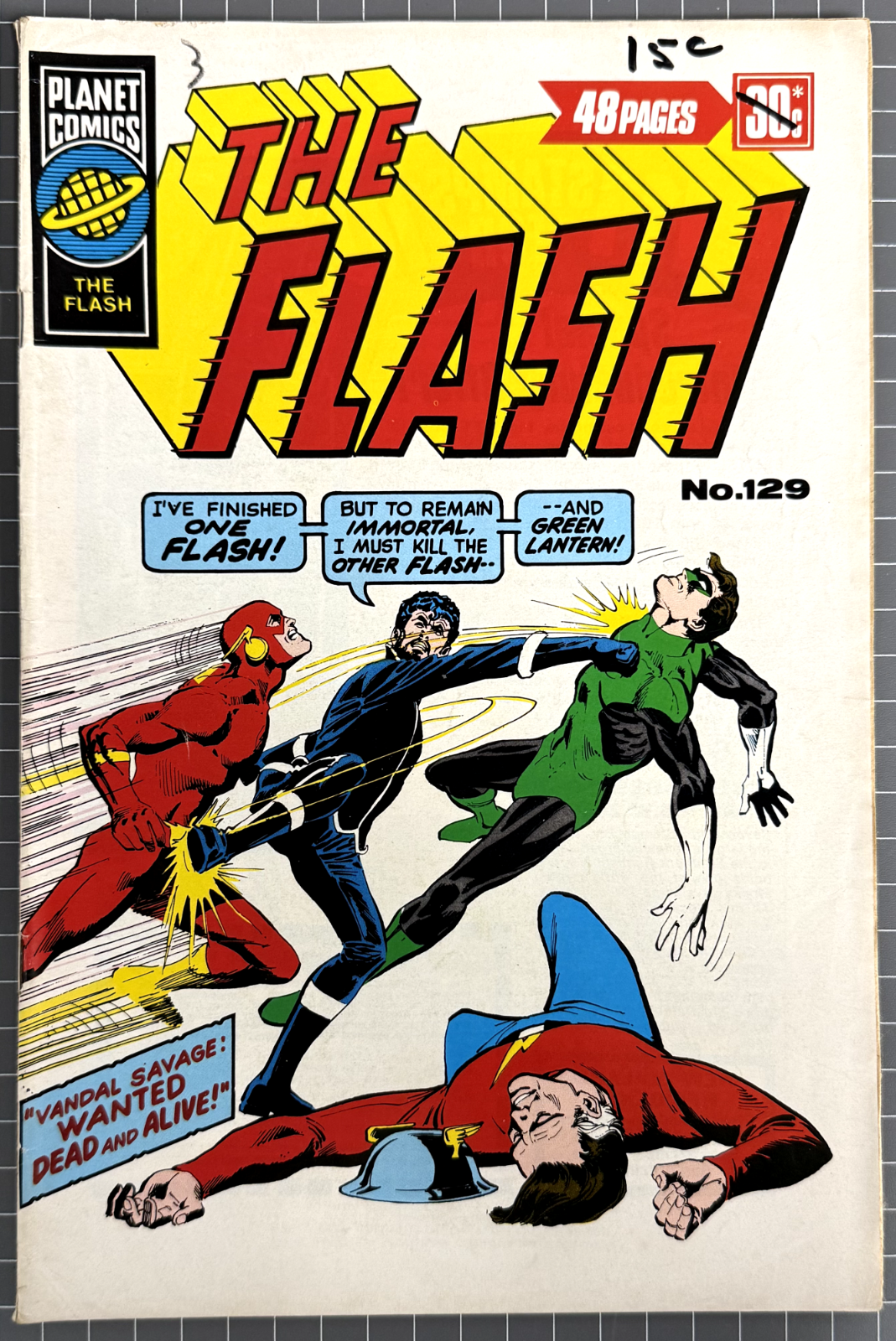 THE FLASH #129 [MURRAY PUBLISHING] AUSTRALIAN DC COMIC 1976