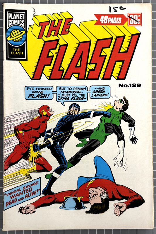 THE FLASH #129 [MURRAY PUBLISHING] AUSTRALIAN DC COMIC 1976