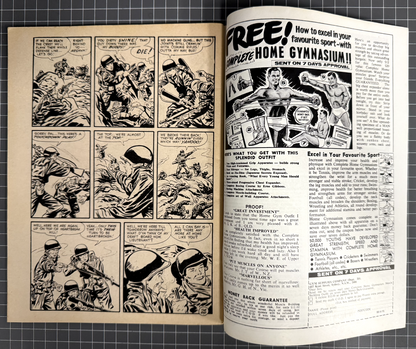 BATTLE STATIONS JUMBO EDITION #45013 JUBILEE PUBLICATIONS AUSTRALIAN COMIC 1975