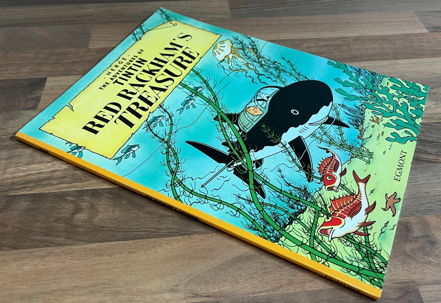 ADVENTURES OF TINTIN:  RED RACKHAM'S TREASURE - HERGE, EGMONT PUBLISHERS